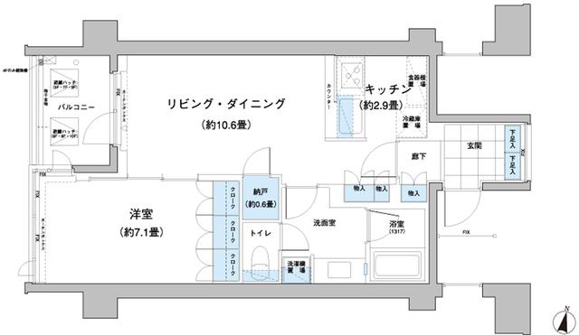  間取り図写真