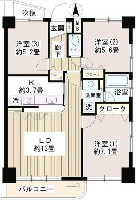  間取り図写真