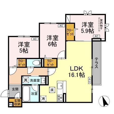  間取り図写真