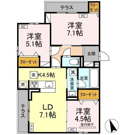  間取り図写真