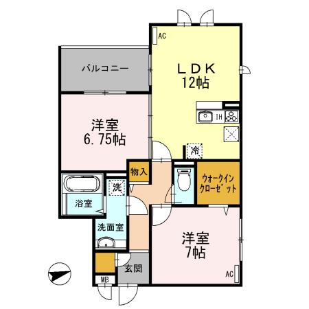  間取り図写真