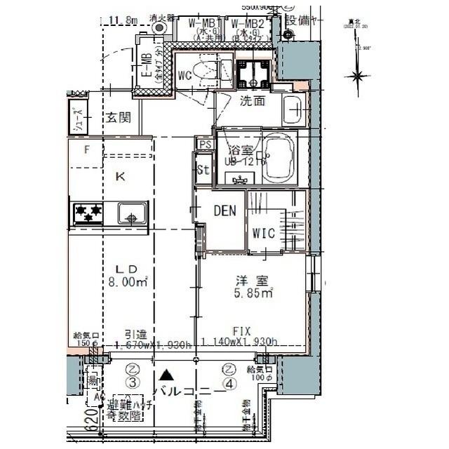  間取り図写真
