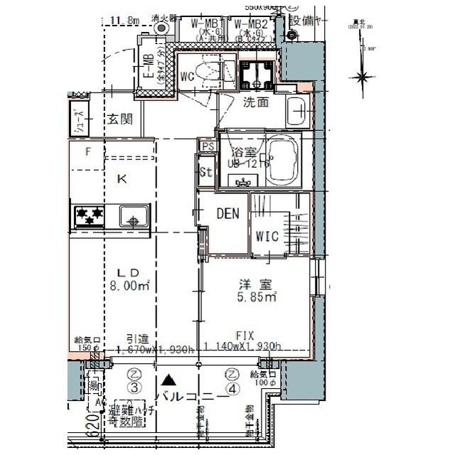  間取り図写真