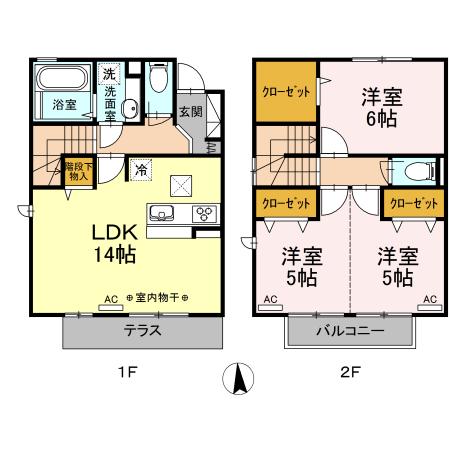  間取り図写真