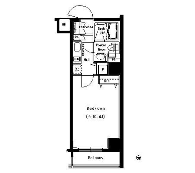 パークアクシス板橋本町（903） 間取り図画像