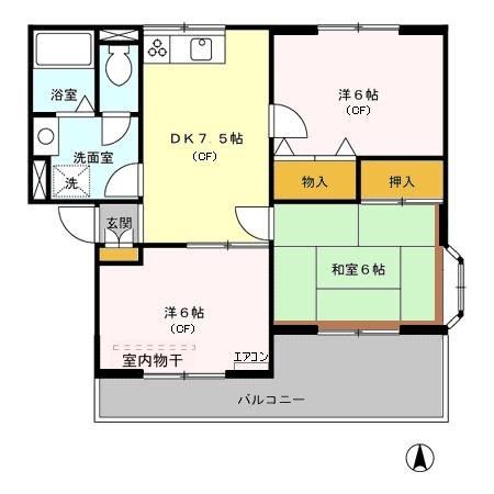  間取り図写真