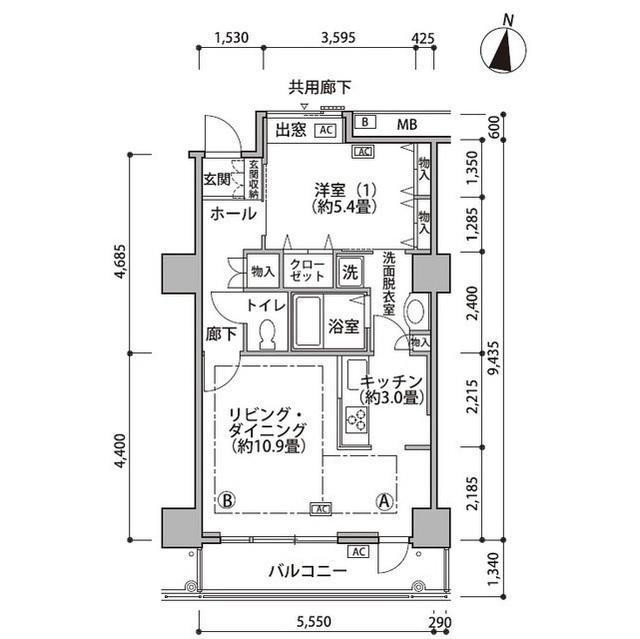  間取り図写真