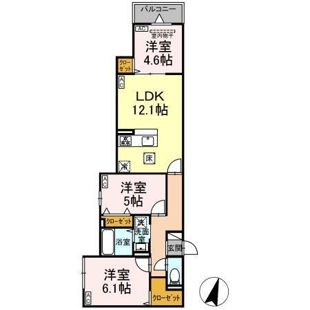  間取り図写真