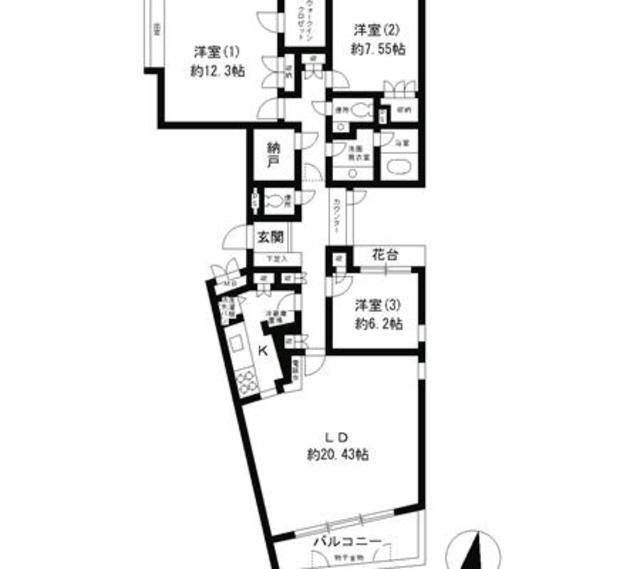  間取り図写真