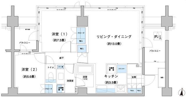  間取り図写真