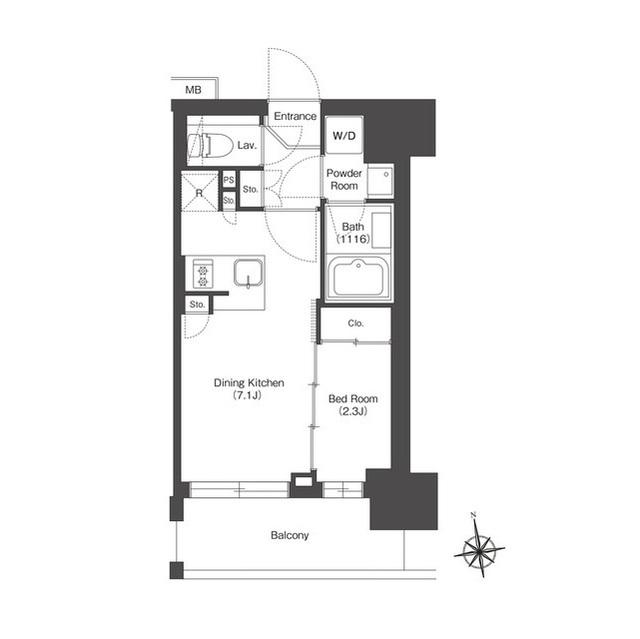 ＨＦ八広レジデンス（205） 間取り図画像