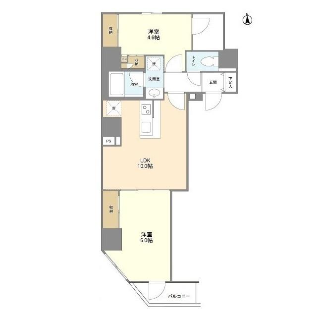 シェフルール新御徒町Ⅰ（0502） 間取り図画像