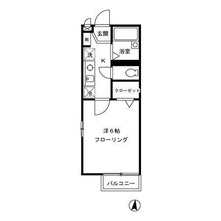 タントハウス（102） 間取り図画像