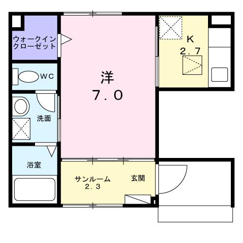 ユーステス鎌倉（101） 間取り図画像