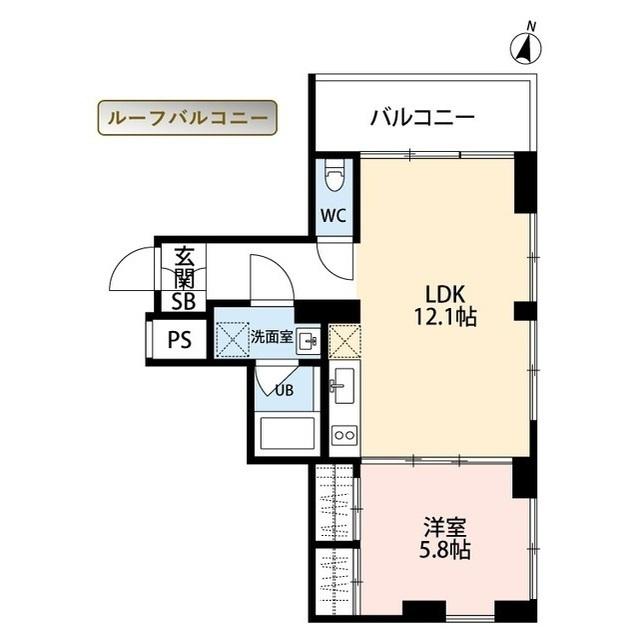 ＳＯＬＵＭ世田谷砧（203） 間取り図画像