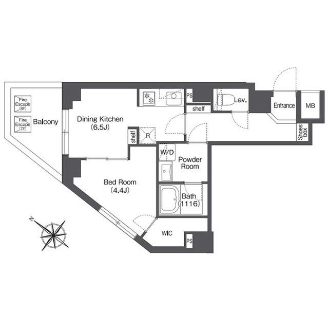 コンフォリア志村坂上（802） 間取り図画像