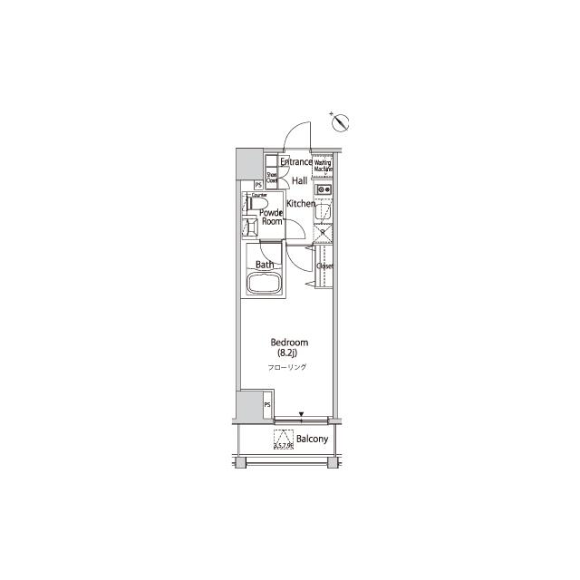 Ｃａｓａ　Ｓｐｌｅｎｄｉｄｏ　麻布仙台坂（0502） 間取り図画像