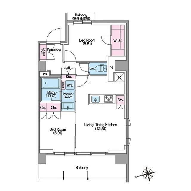 コンフォリア東新宿ステーションフロント（1105） 間取り図画像