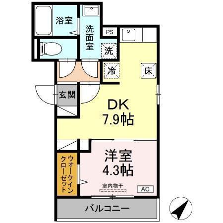 WINGS（103） 間取り図画像