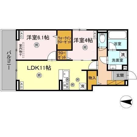 b-kubus(ビークブス)（306） 間取り図画像