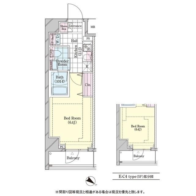 シェル品川戸越（524） 間取り図画像