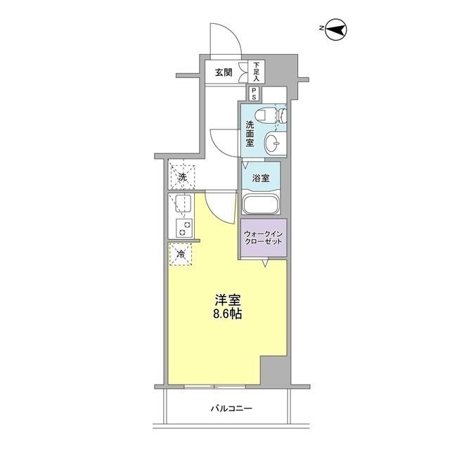 ウィルテラス深川住吉（503） 間取り図画像