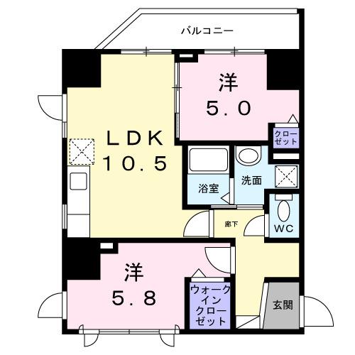 ザ・グラン　キース（301） 間取り図画像