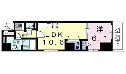 アンシエスタ（502） 間取り図画像