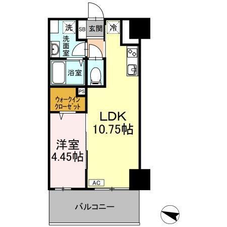 Gran Crab（703） 間取り図画像