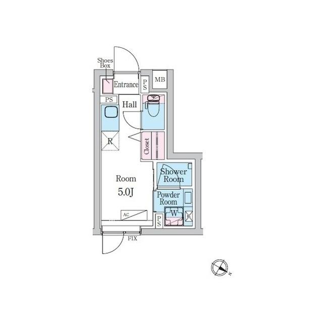 デュオメゾン池袋オヴェスト（203） 間取り図画像