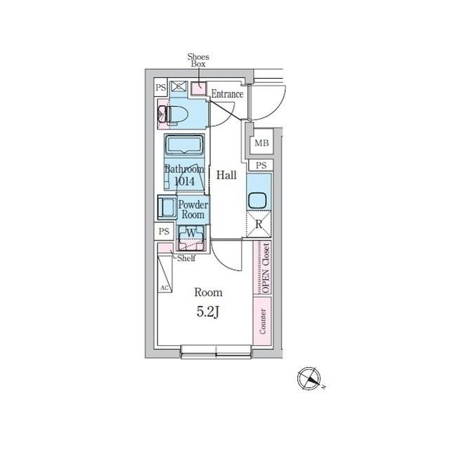 デュオメゾン池袋オヴェスト（304） 間取り図画像