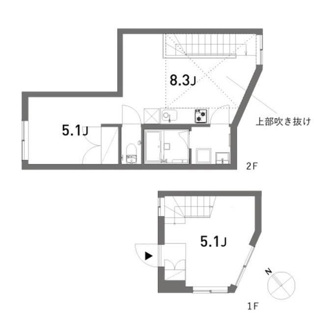 ＴＡＫＡＮＡＷＡ　ＳＩＴＥ（E） 間取り図画像