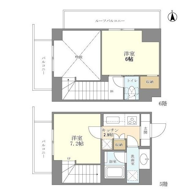 ラティエラ大森（503） 間取り図画像