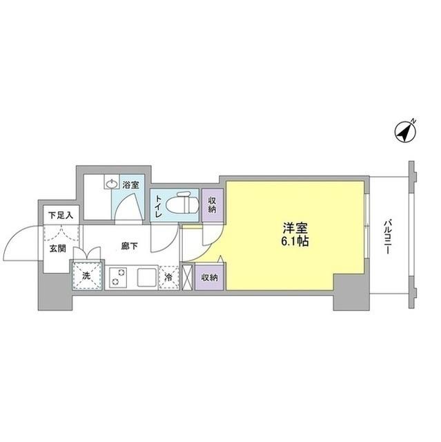 ジェイフラッツ初台（210） 間取り図画像