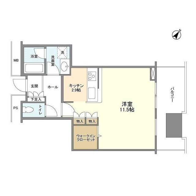 リガーレ日本橋人形町（3503） 間取り図画像