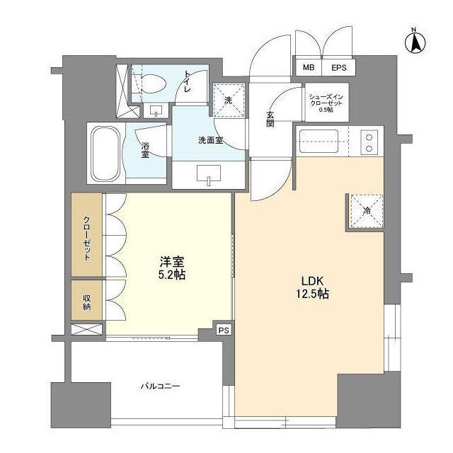 ＬａＳａｎｔｅ麻布十番（0204） 間取り図画像