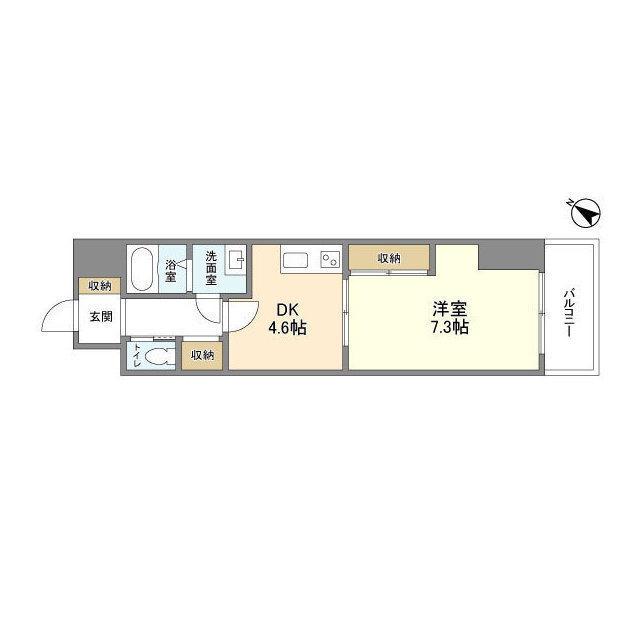 オーキッドレジデンス板橋（0704） 間取り図画像