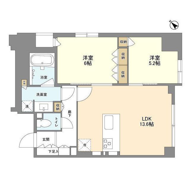 ＬａＳａｎｔｅ五反田（1009） 間取り図画像