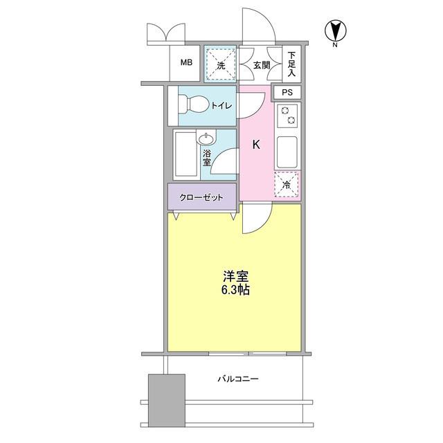 プロスペクト・グラーサ広尾（0503） 間取り図画像