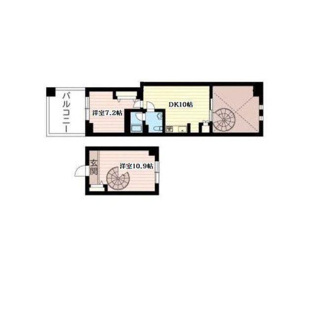 レジデンスシャルマン月島（0439） 間取り図画像