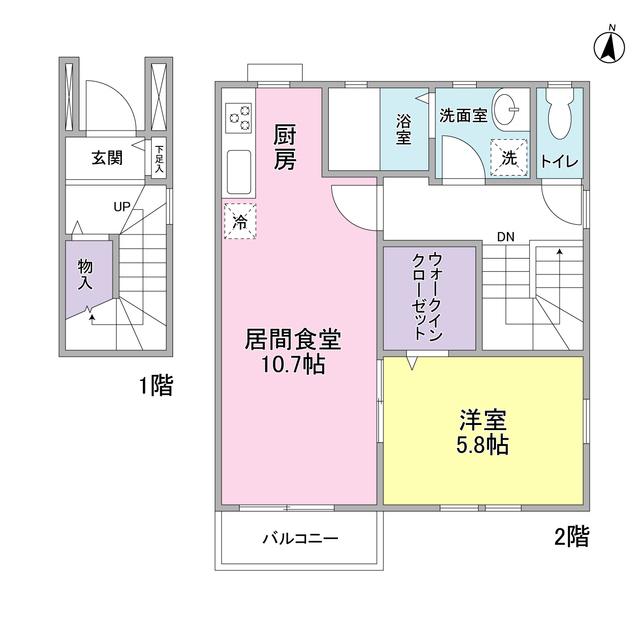 Ｋ’Ｓフラット（0201） 間取り図画像