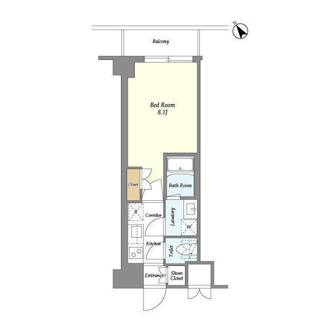 ＫＤＸレジデンス西調布（406） 間取り図画像