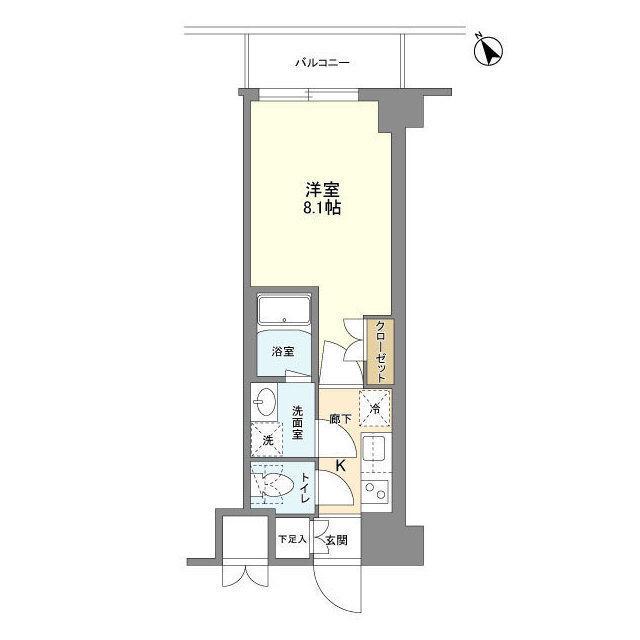 ＫＤＸレジデンス西調布（507） 間取り図画像