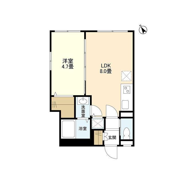 ウェルスクエアイズム目白ＥＡＳＴ（302） 間取り図画像