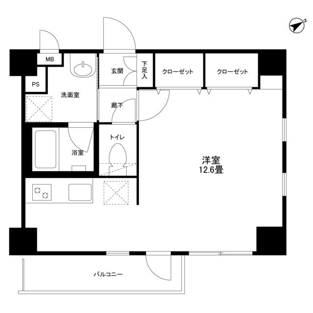 ｓｉｆｆｌｅｔ　ａｒｂｒｅ（203） 間取り図画像