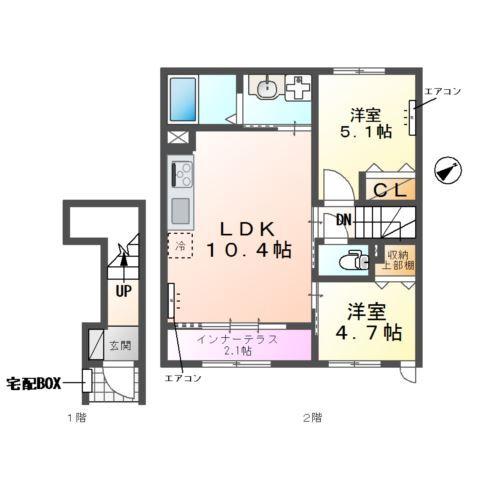 ソラーナ 間取り図画像