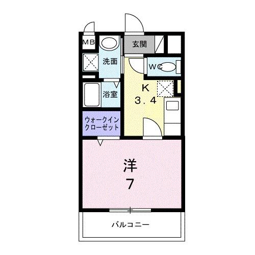 リッシュ（203） 間取り図画像