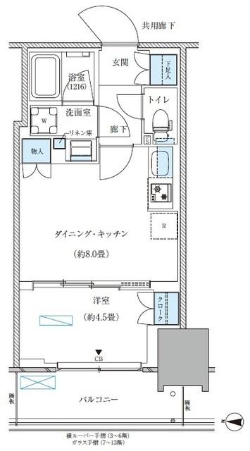パークアクシス西大島コンフォートスクエア（1236） 間取り図画像
