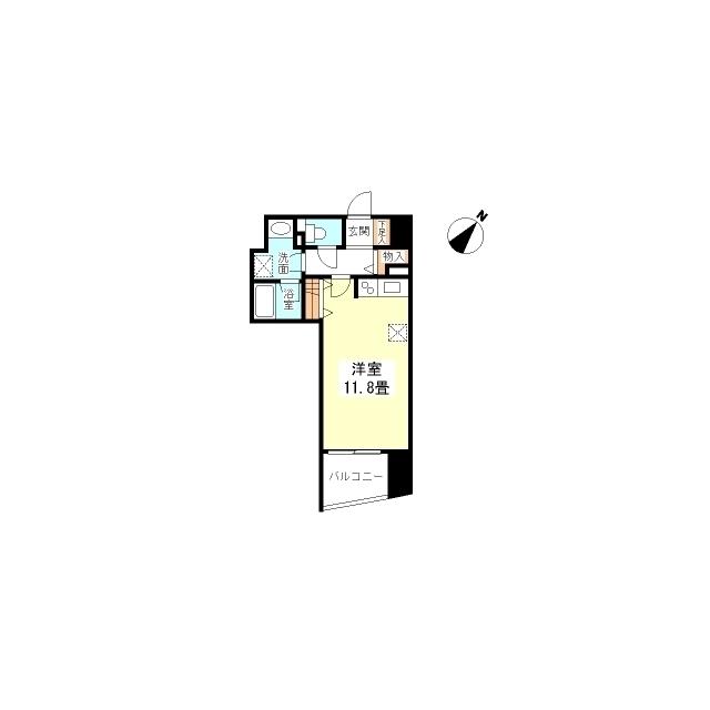 ＴＫフラッツ渋谷（1007） 間取り図画像