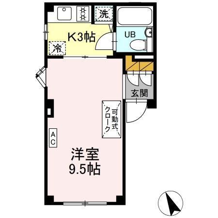 アローラ20（301） 間取り図画像